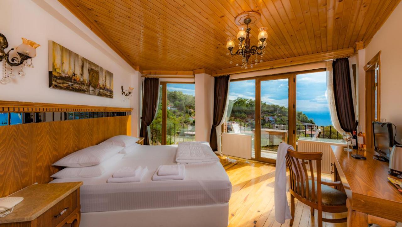 Hotel Assos Kayalar Terrace Sazlı Zewnętrze zdjęcie