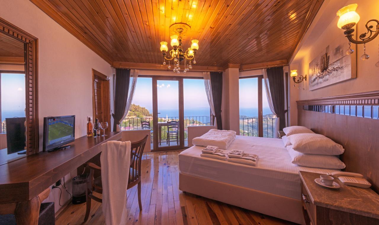 Hotel Assos Kayalar Terrace Sazlı Zewnętrze zdjęcie